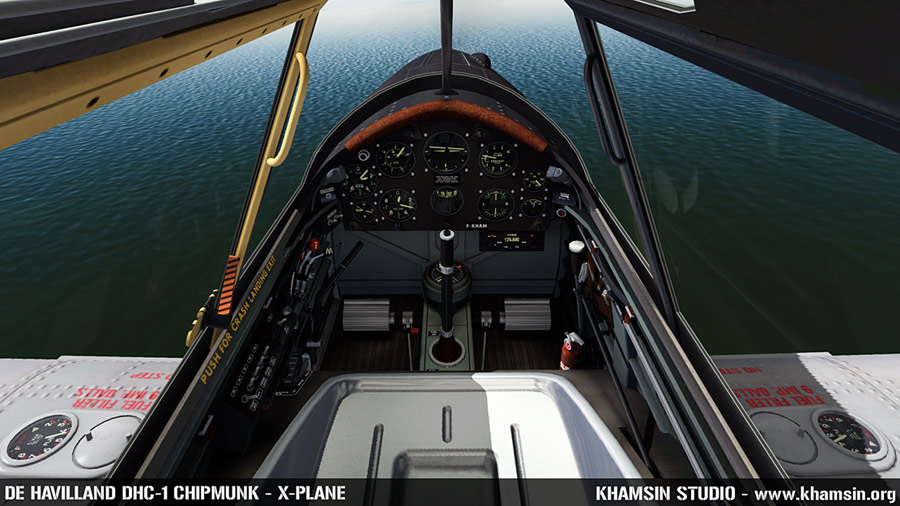 De Havilland DHC-1 Chipmunk for X-Plane 10 - www.khamsin.org