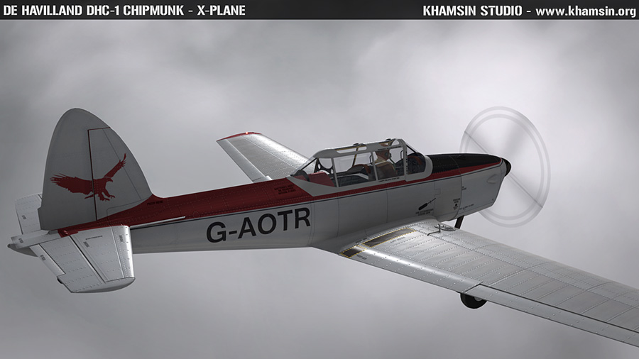 De Havilland DHC-1 Chipmunk for X-Plane 10 by Khamsin