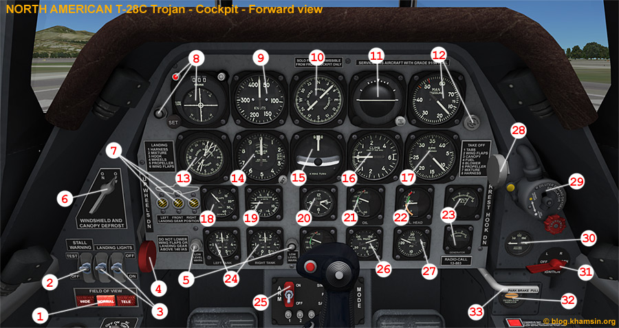 t28 flight manual
