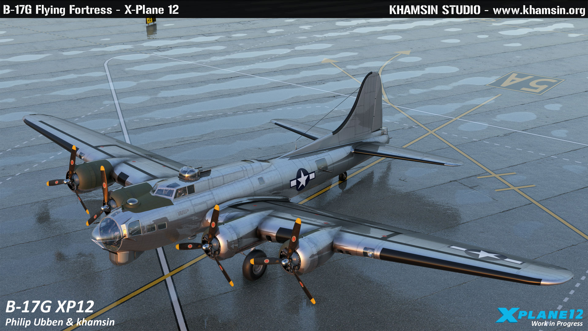 B-17G Flying Fortress - X-Plane 12