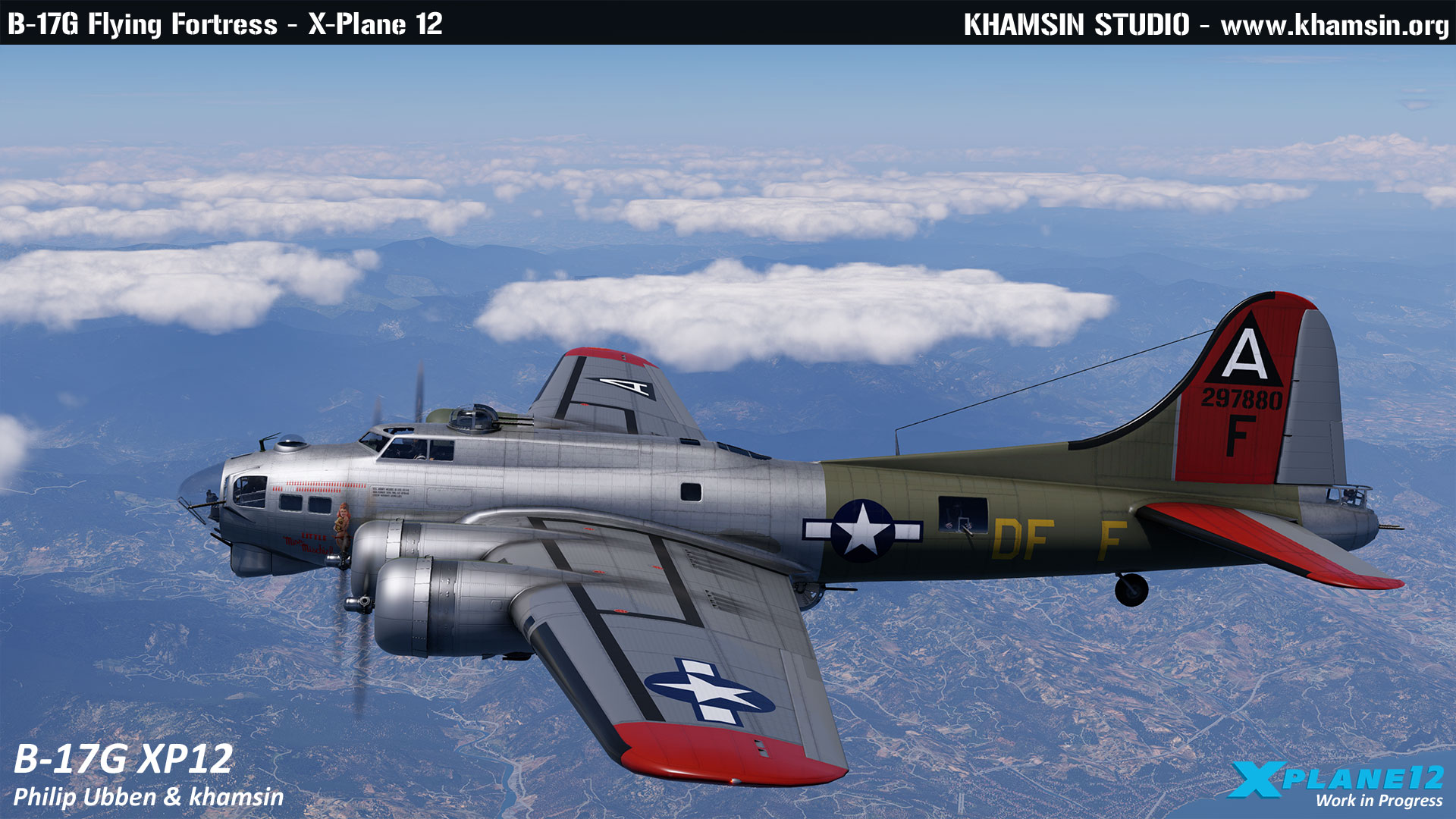 B-17G Flying Fortress - X-Plane 12