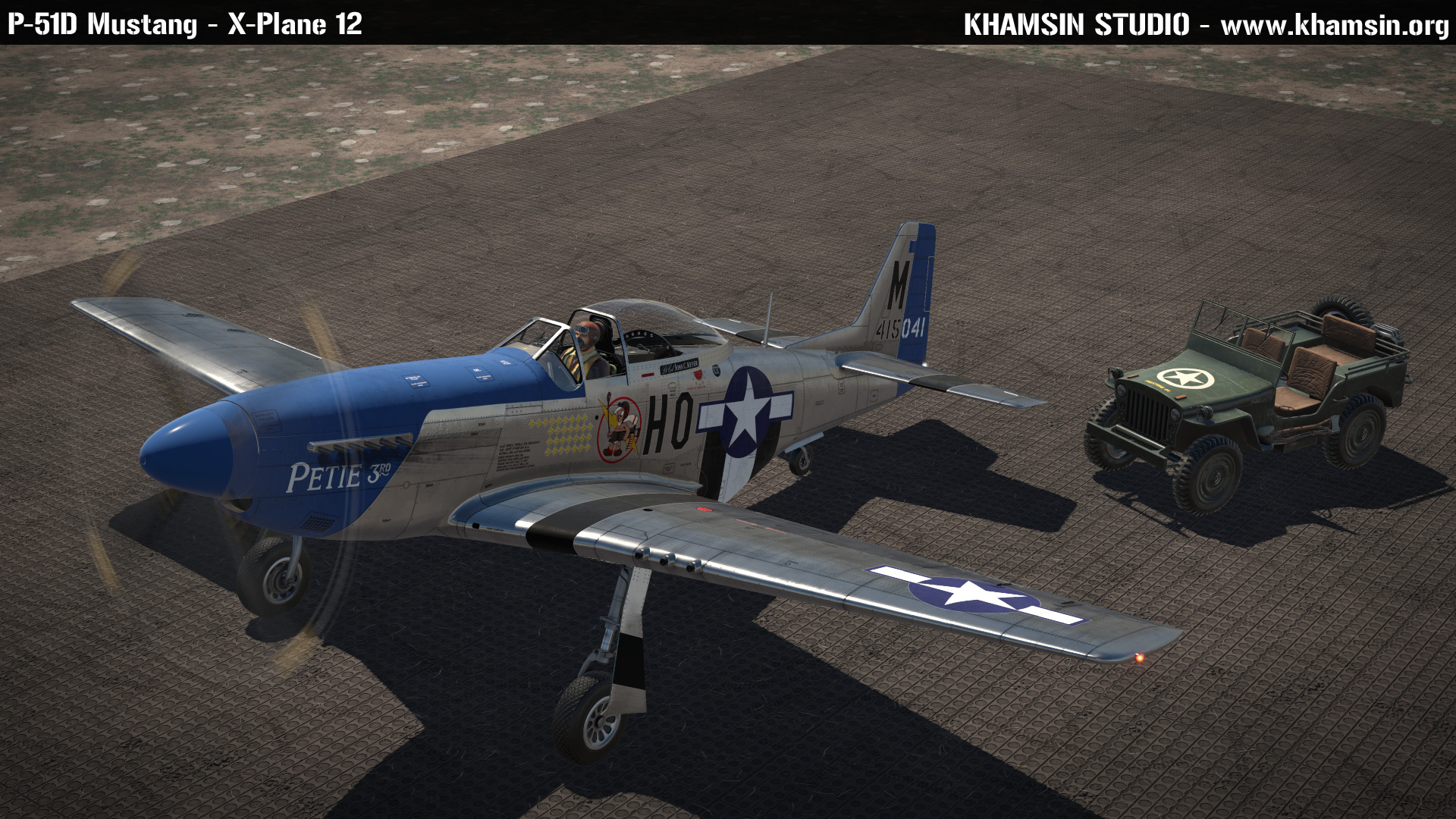 P-51D Mustang - X-Plane 12