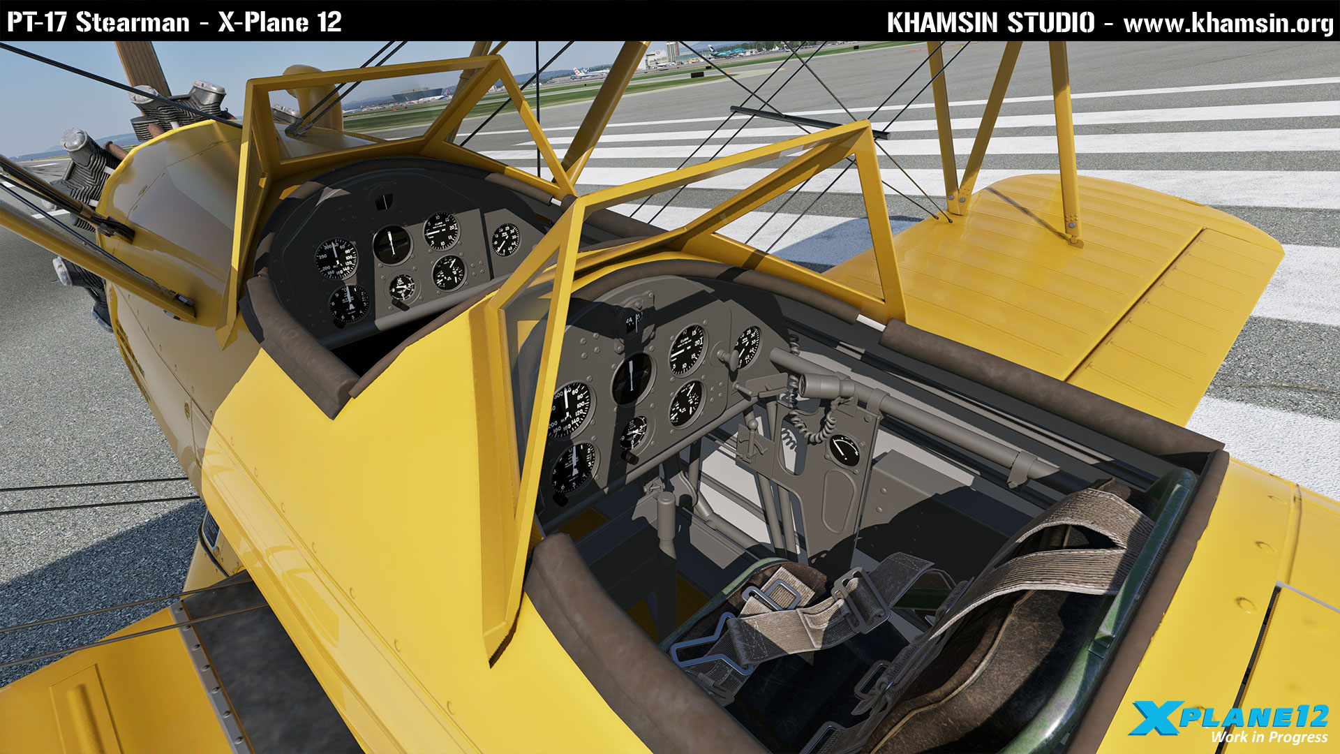 PT-17 Stearman - X-Plane 12