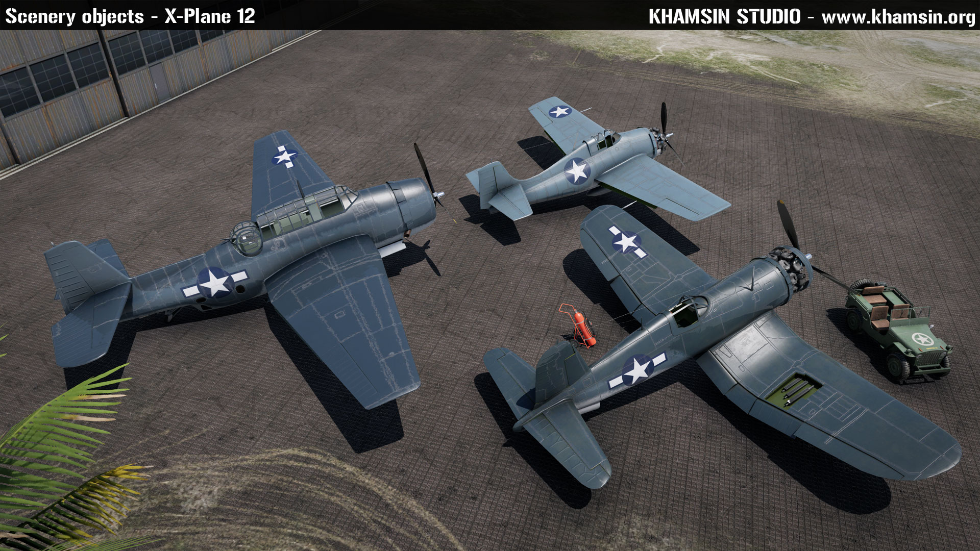F4F Wildcat, TBF Avenger, F4U Corsair