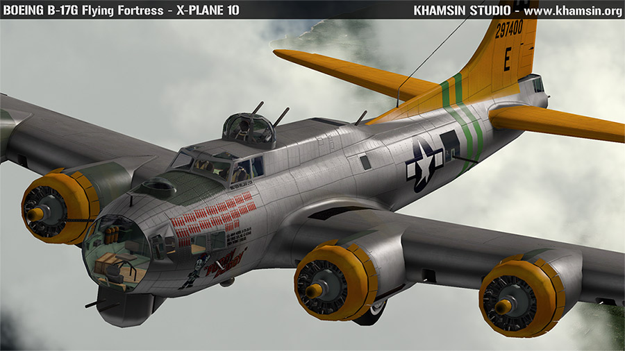 Boeing B-17G V1.3 for X-Plane10 