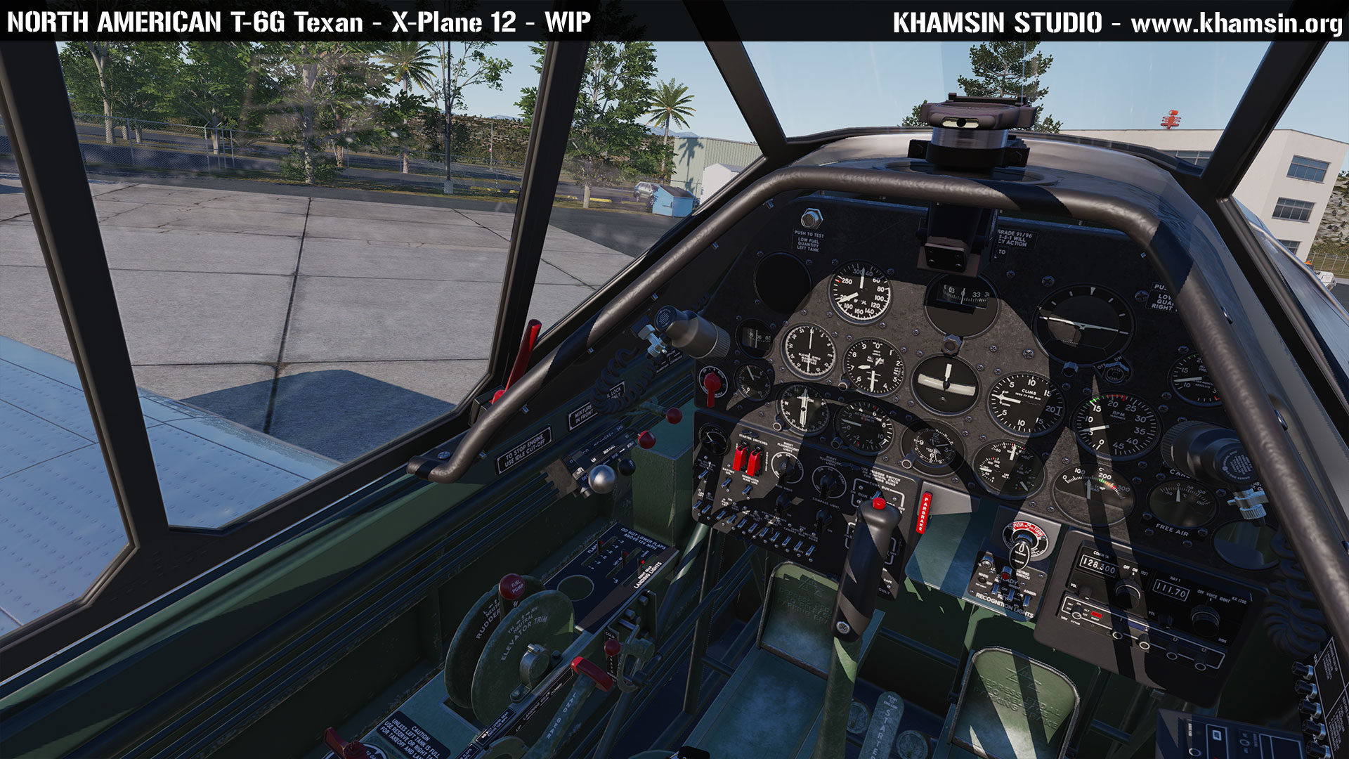 North American T-6G Texan - X-Plane 12 - WIP