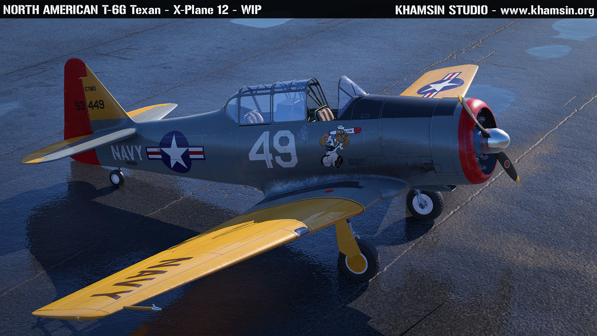 航空機・ヘリコプター T-6 Texan 航空自衛隊 North American T-6 Texan 52-0035 松島基地 航空